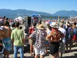 Volleyball at Kitsilano beach